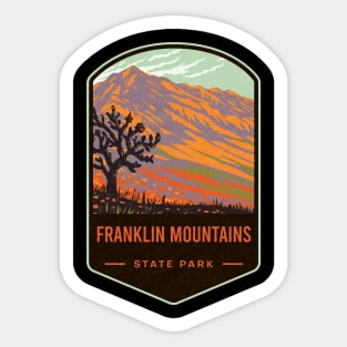 Franklin Mountains State Park Sticker